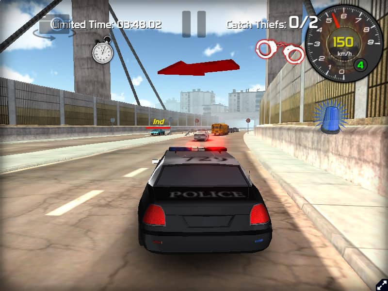 police hot pursuit game